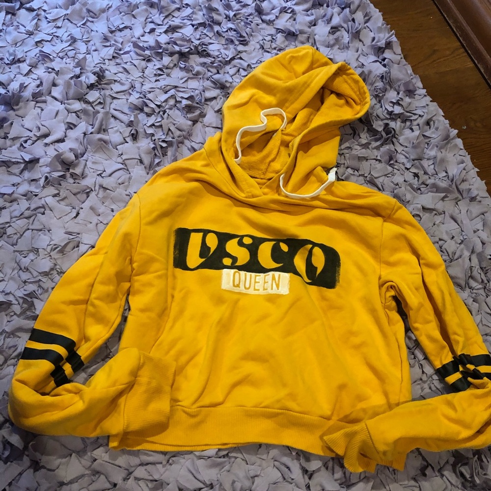 VSCO queen cropped sweatshirt